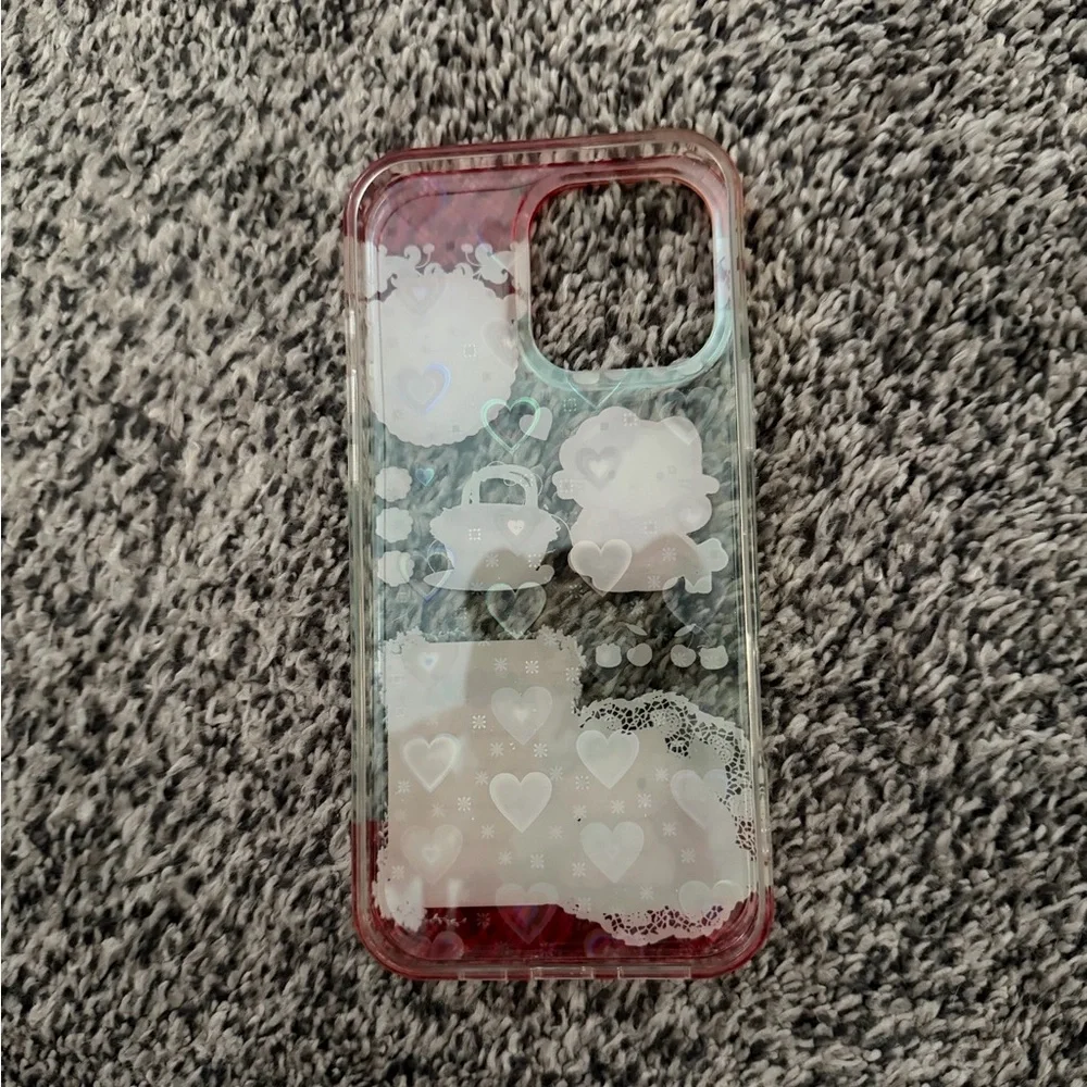 iPhone 16 Pro Max Cherry Hello Kitty Case